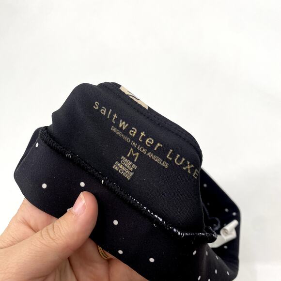 saltwater luxe floral polka dot aspire sports bra - Picture 5 of 5